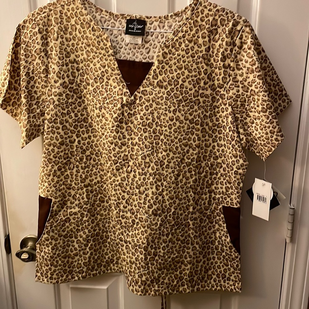 Baby phat scrub top